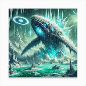 Glacius Cryokinesis Canvas Print