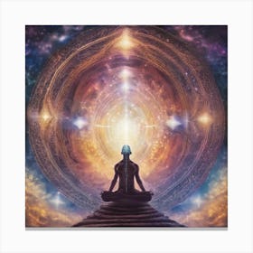 Meditation And Spirituality Canvas Print