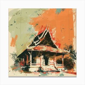 Thailand Painting 1 Canvas Print