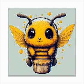 Honey Bee Canvas Print