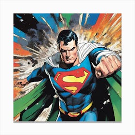 Superman 18 Canvas Print