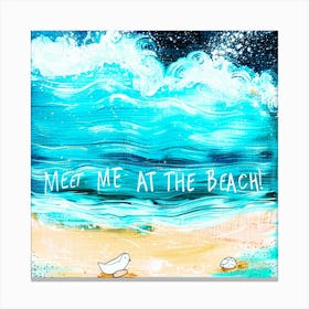 The Beach Retreat - Seaside Shores Canvas Print