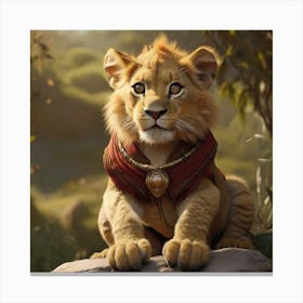Lion King Canvas Print