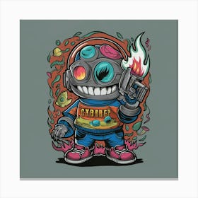 Robot 1 Canvas Print