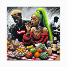 Supreme 8 Canvas Print