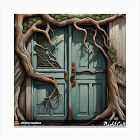 Tree Door 1 Canvas Print