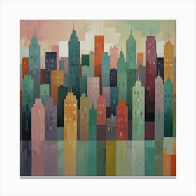 Cityscape 43 Canvas Print