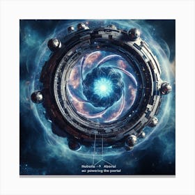 Spaceship 9 Canvas Print