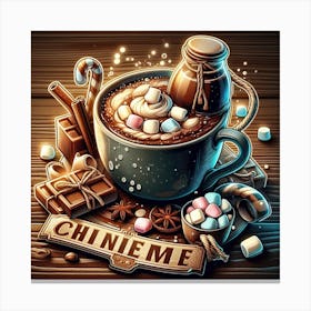 Chineme Canvas Print