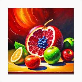 Fruit Painting 1 Canvas Print