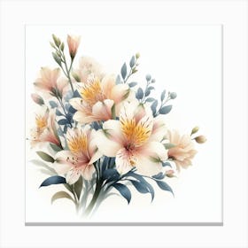 Alstroemeria 5 Canvas Print