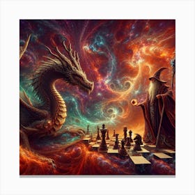Chess Wizard Canvas Print