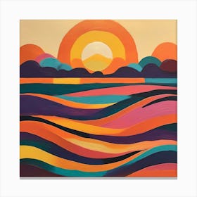 Sunset 5 Canvas Print