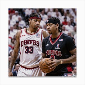 Allen Iverson AI Canvas Print