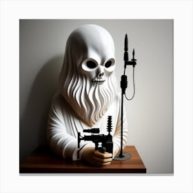 Skulduggery Canvas Print