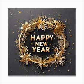 Happy New Year 131 Canvas Print