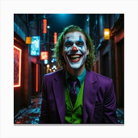 Joker 139 Canvas Print