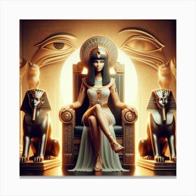 Egyptian Pharaonic Queen Nefertiti 2 Canvas Print