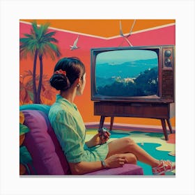 Tv789 Canvas Print