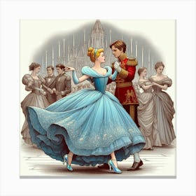 Ballroom Dancing 1 Canvas Print