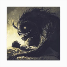 Bipolar Monster Canvas Print