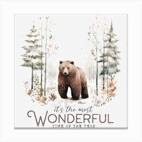 Most Wonderful Time Of The Year Canvas Print