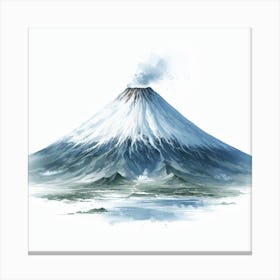 Japanese volcano Fuji 1 Canvas Print