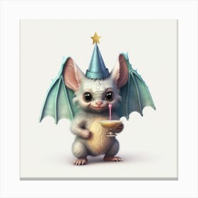 Birthday Mouse Canvas Print