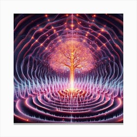 Tree Of Life 936 hertz fx Canvas Print