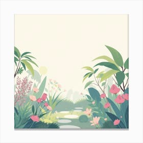 Flora And Fauna 3 Canvas Print