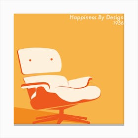 Happiness By Design Eames Chair 1 Canvas Print