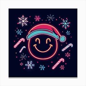 Santa Hat.Generated AI. Wall Art Print Stampe su tela