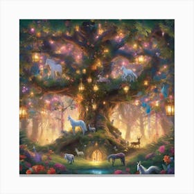 Yggdrasil Canvas Print