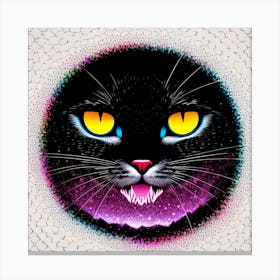 Black Cat Canvas Print