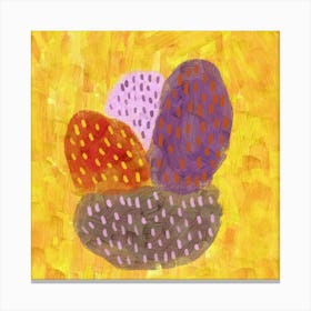 Easter Basket with fruit and vegetables  Canvas Print