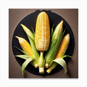 Sweetcorn As A Logo (70) Canvas Print