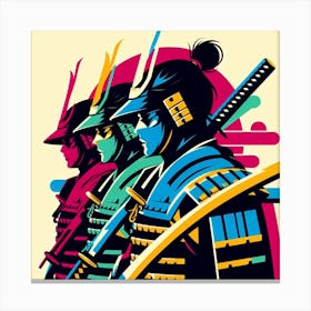 A samurai 3 Canvas Print