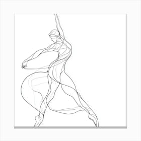 Ballet Dancer Canvas Print