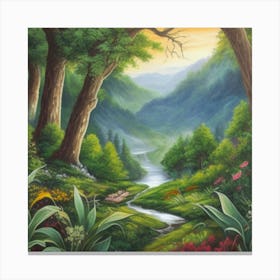 Forest Canvas Print