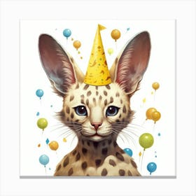 Savannah Cat Canvas Print