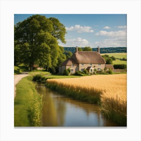 Cotswold Countryside Canvas Print