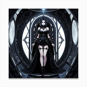 Dark Elf Canvas Print