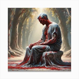 Blood Of Jesus Canvas Print