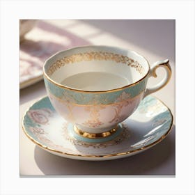 Tea Art 374 Canvas Print