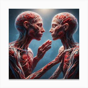 Human Anatomy 2 Canvas Print