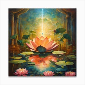 Lotus Flower 2 Canvas Print