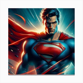 Superman 1 Canvas Print