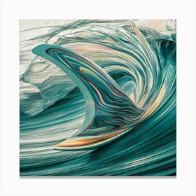 'Waves' 1 Canvas Print