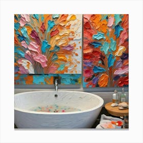 Bathroom Art Canvas Print