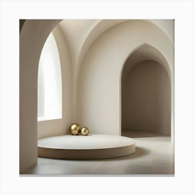 Room With Arches 5 Canvas Print